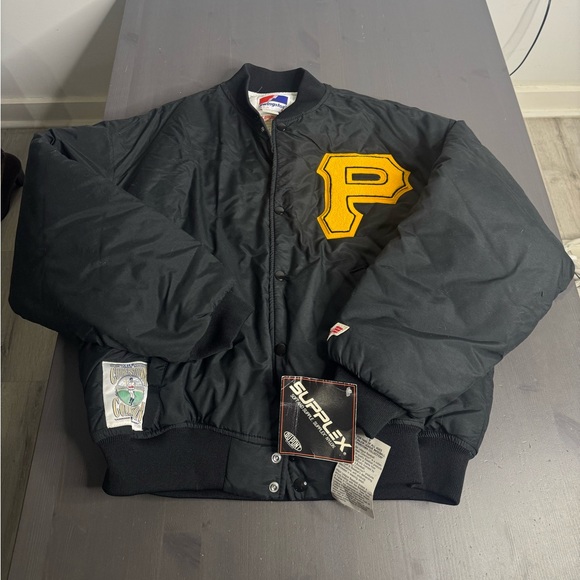 Vintage Swingster Pittsburgh Pirates Roberto Clemente #21 bomber jacket - Picture 3 of 10